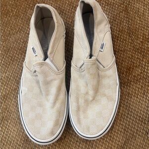 Vans Beige Slip-On Women’s Shoes